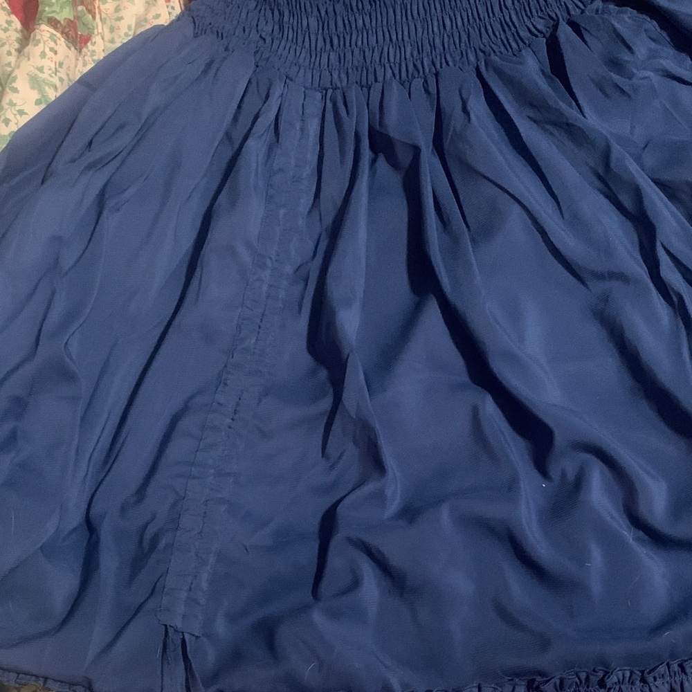 Blue Ruffled Dress - Picture 4 of 7